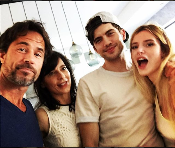 Shawn Christian, Perrey Reeves, Carter Jenkins and Bella Thorne