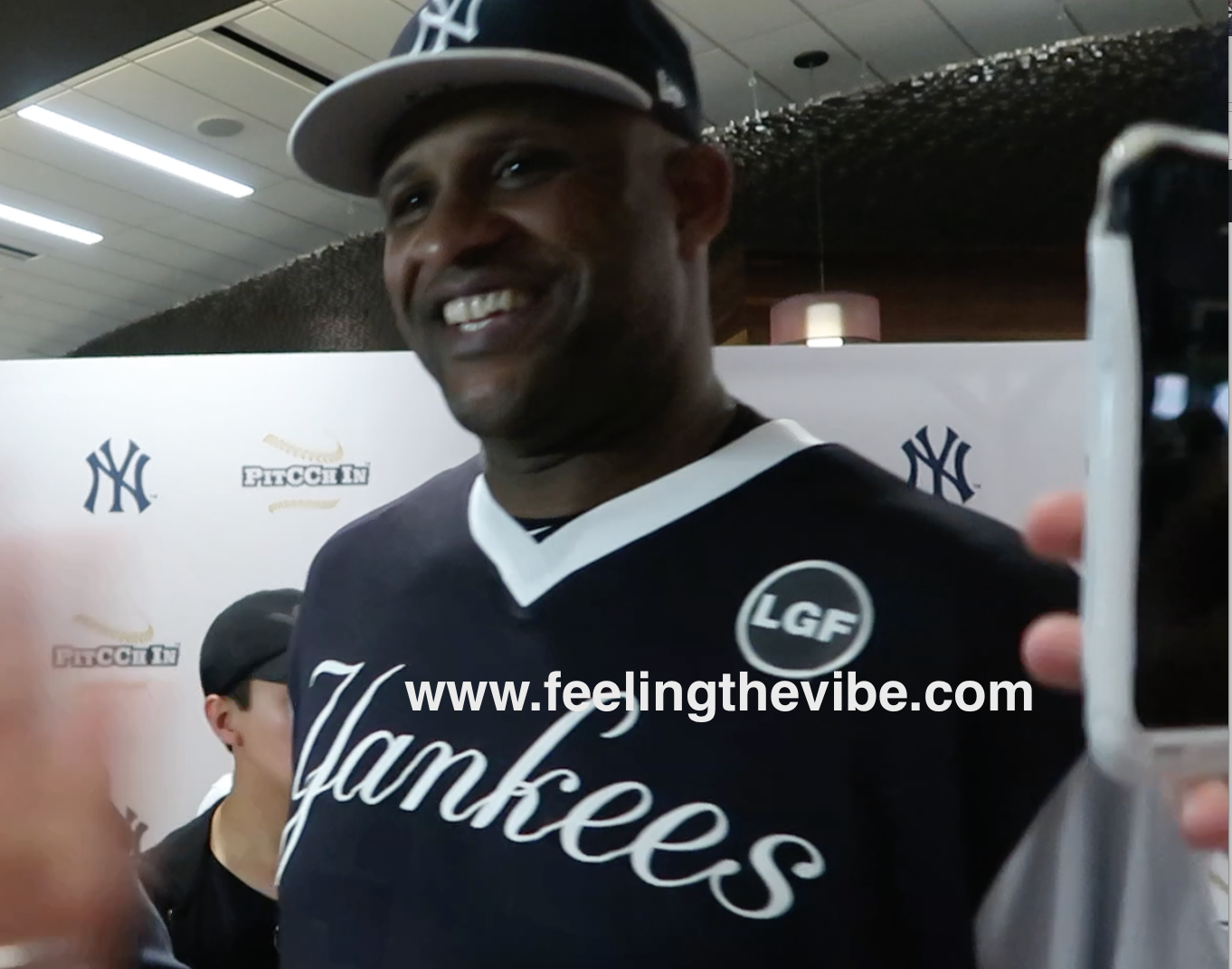 CC Sabathia at Charity Softball Game - June 2018