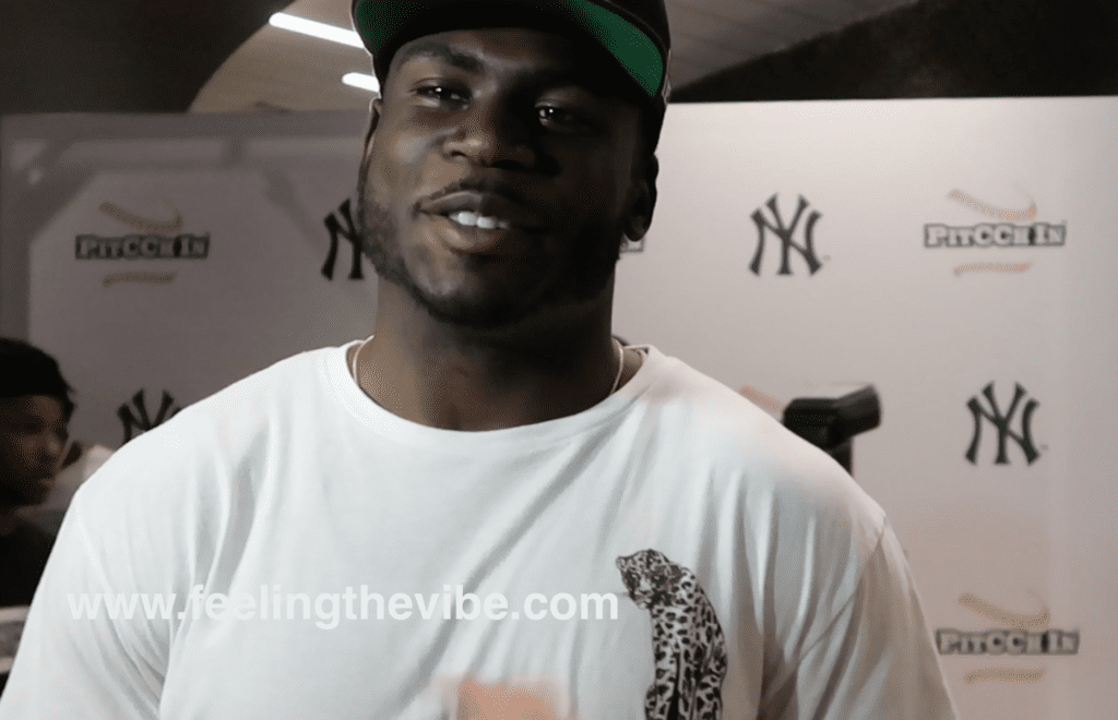 Quincy Enunwa NY Jets Interview at CC Sabathia's Softball Game
