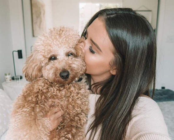 Jess Conte Kissing Milo