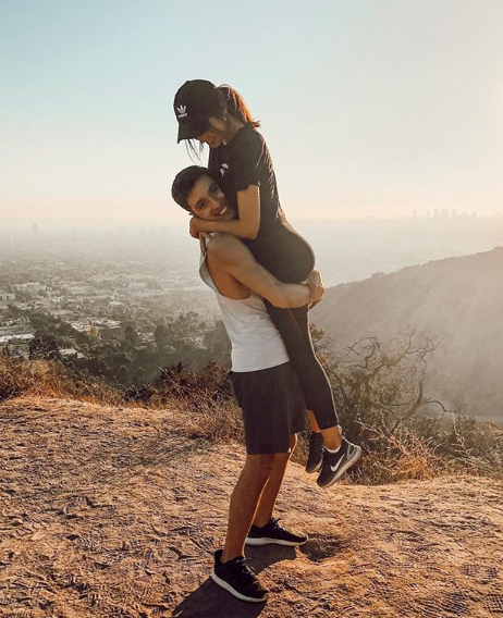 Gabriel Picking Up Wife Jess