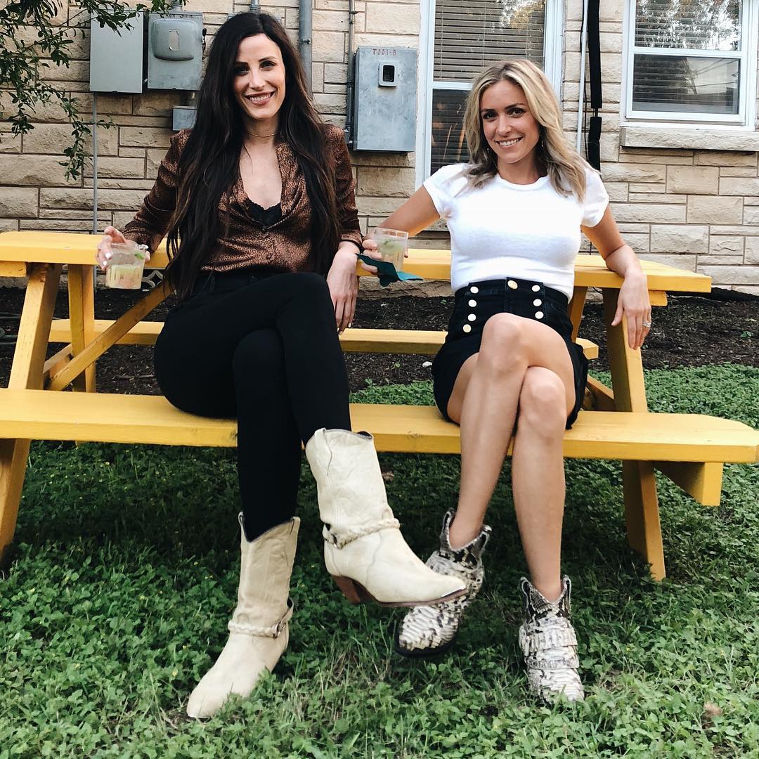 Kristin Cavallari and Kelly Henderson rocking the booties