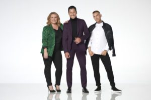 MANDY MOORE, VAL CHMERKOVSKIY, ADAM RIPPON FOR DWTS: JUNIOR