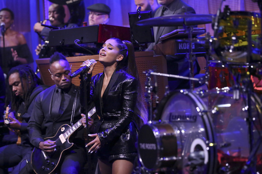 Ariana Grande on the Jimmy Fallon Show - August 2018
