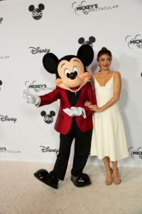 Sarah Hyland Attends Mickey's 90th Spectacular
