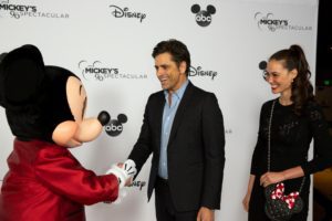 John Stamos and Caitlin McHugh at Mickey Mouse 90th Spectacular