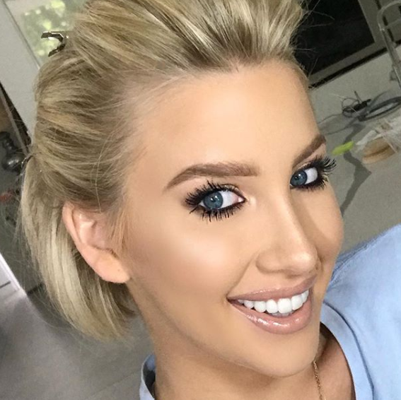 Savannah Chrisley Bronze Makeup Tutorial Uses KKW Beauty Says Makeup Artist, Emily Jimison