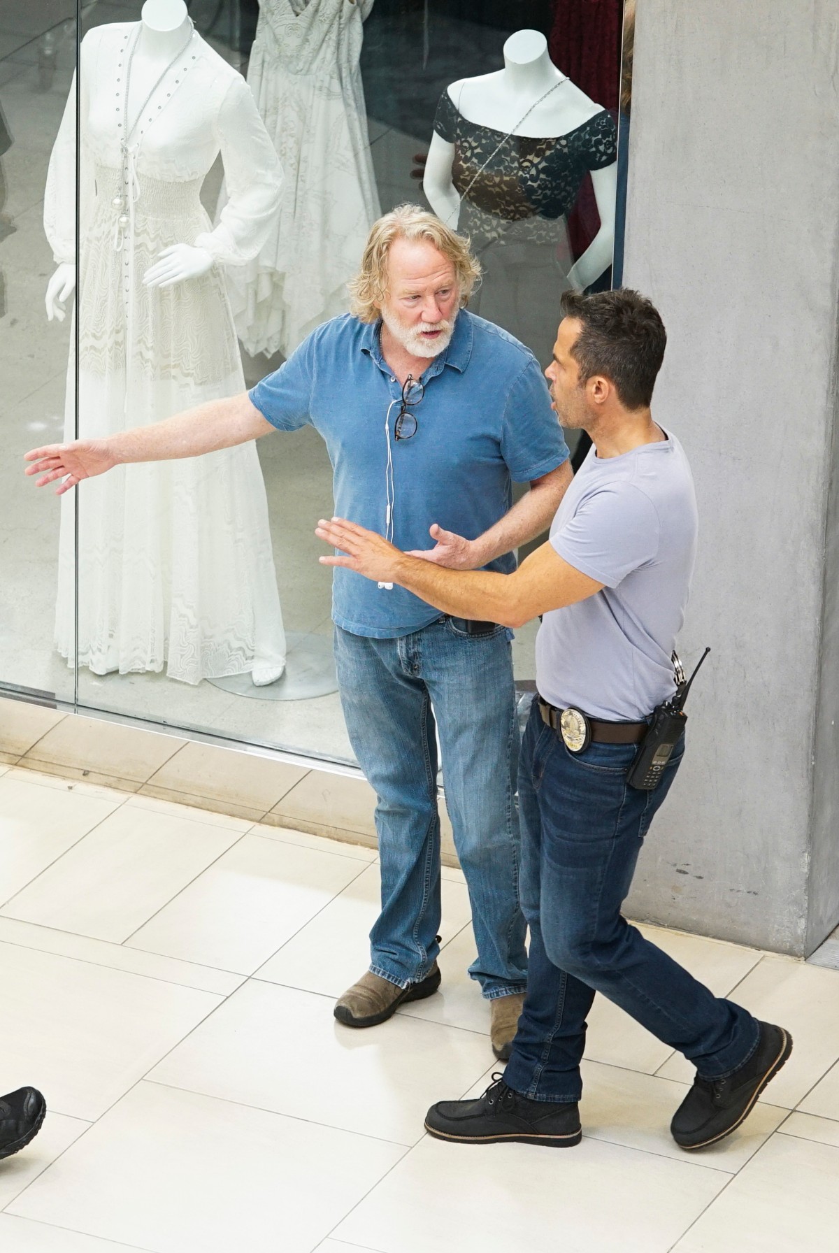 TIMOTHY BUSFIELD (DIRECTOR), SHAWN CHRISTIAN on The Rookie