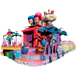 Shimmer and Shine Float at Macy's Thanksgiving Day Parade