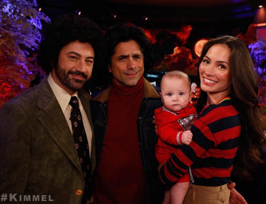 John Stamos, Caitlin and Son Billy Get Dressed up for Halloween See