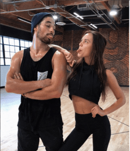 Alexis Ren and Alan Bersten BTS "Dancing with the Stars"