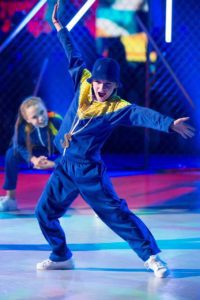 Jason Maybaum and Elliana Walmsley on new episode of "DWTS: Juniors"