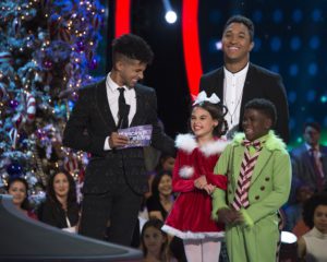 JORDAN FISHER, ARIANA GREENBLATT, BRANDON ARMSTRONG, ARTYON CELESTINE IN DWTS JUNIORS FINALS 12/9