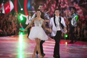 MACKENZIE ZIEGLER, GLEB SAVCHENKO, SAGE ROSEN IN DWTS JUNIORS FINALE SHOW