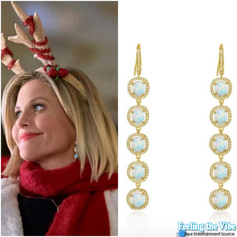 Candace Cameron Jewelry Earrings from 'A Shoe Addict's Christmas'