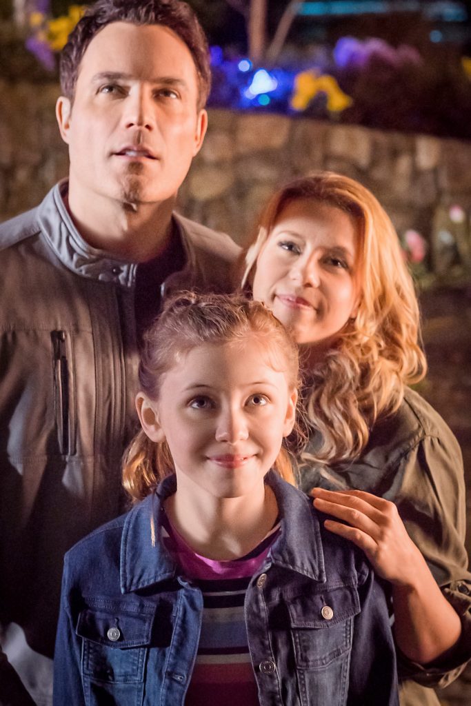 David Haydn-Jones, Jodie Sweetin & Dakota Guppy in 'Love Under the Rainbow'