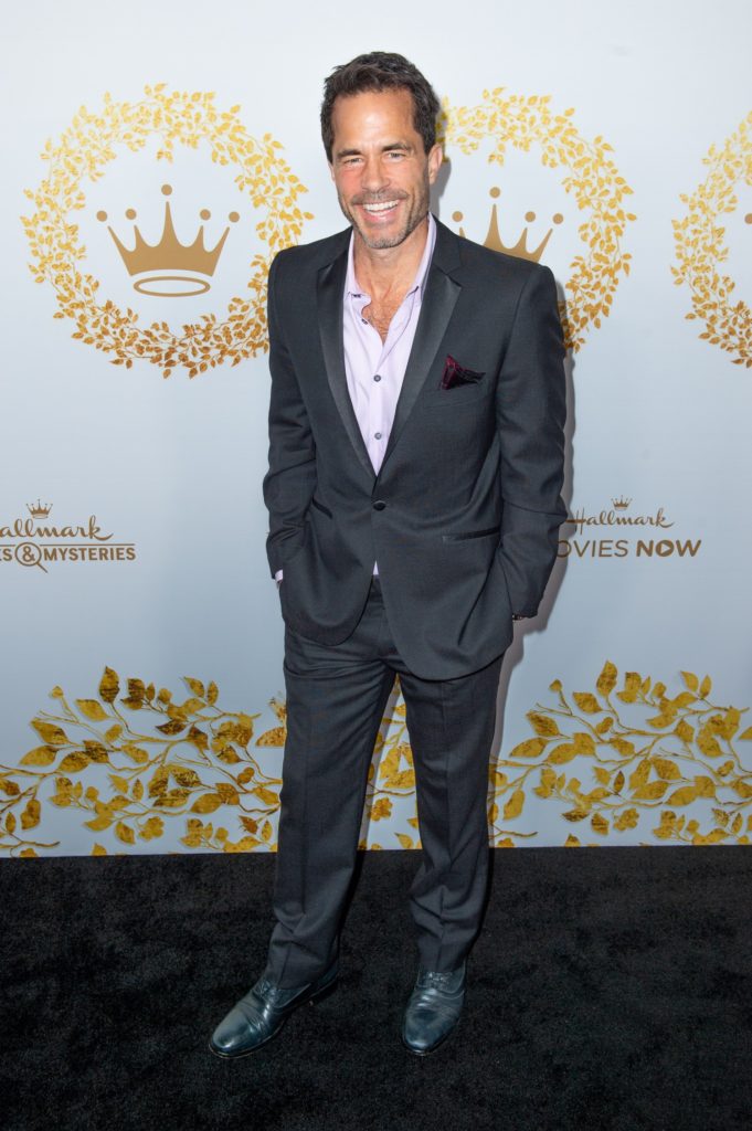 Shawn Christian at the 2019 Hallmark Channel TCA's