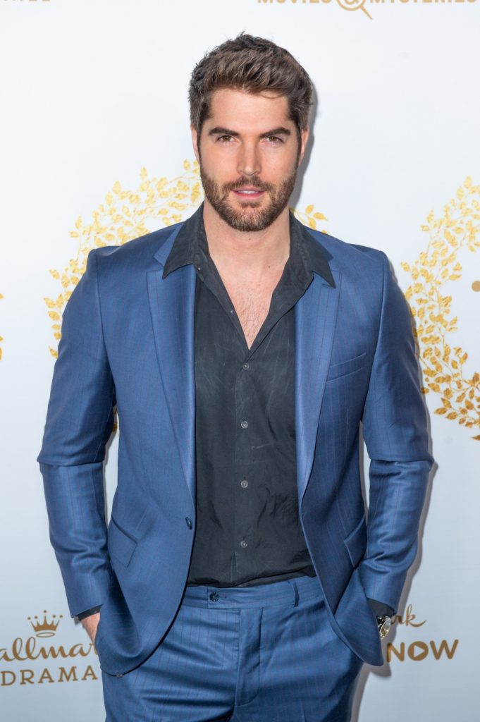 Nick Bateman at the 2019 Hallmark Channel TCA's