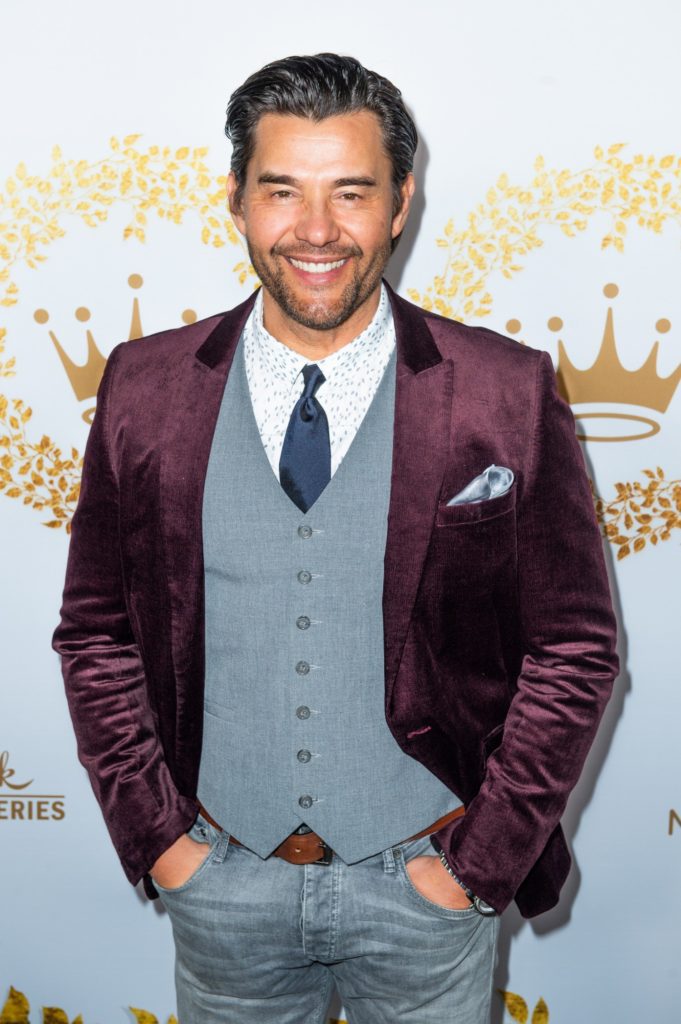 Steve Bacic at the 2019 Hallmark Channel TCA's