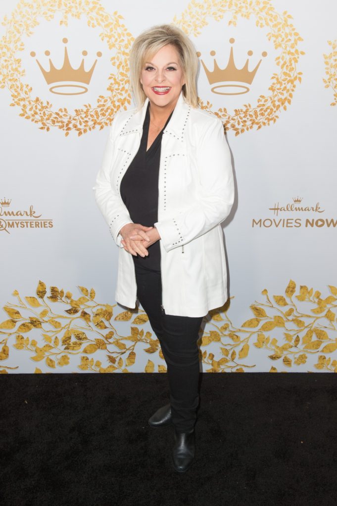 Nancy Grace at the 2019 Hallmark Channel TCA's
