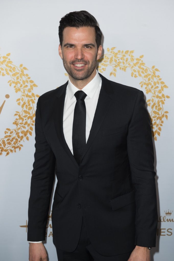 Bejamin Ayres at the 2019 Hallmark Channel TCA"s