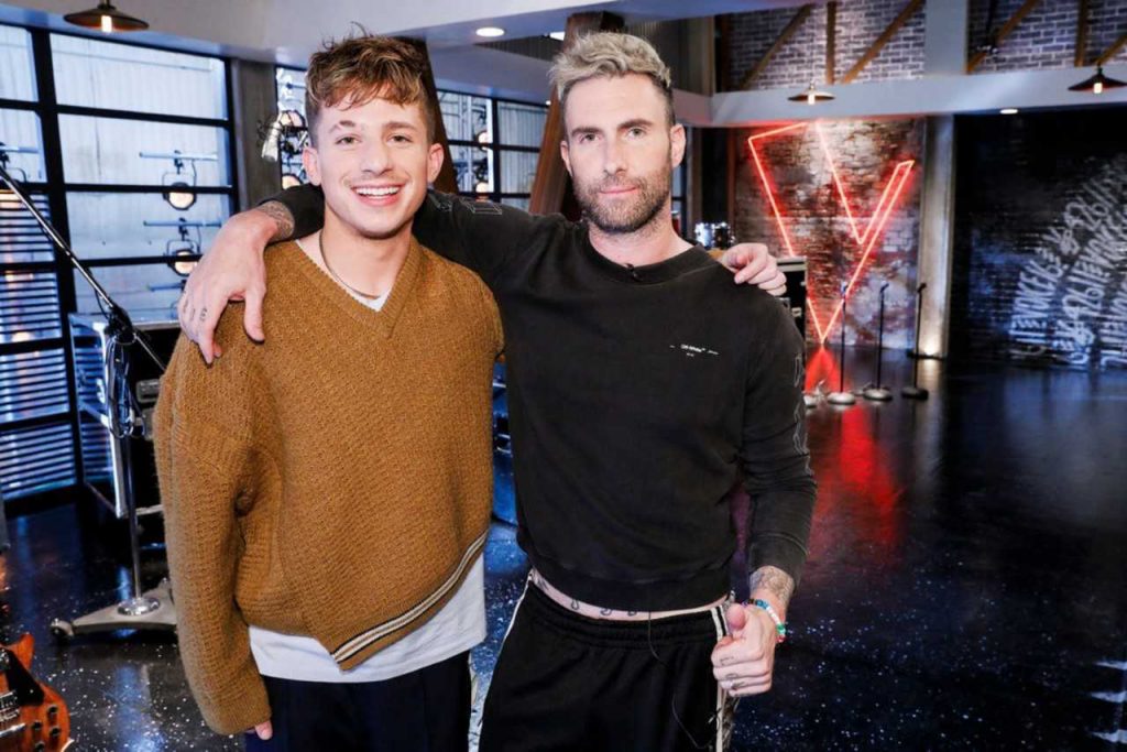 Adam Levine and Charlie Puth