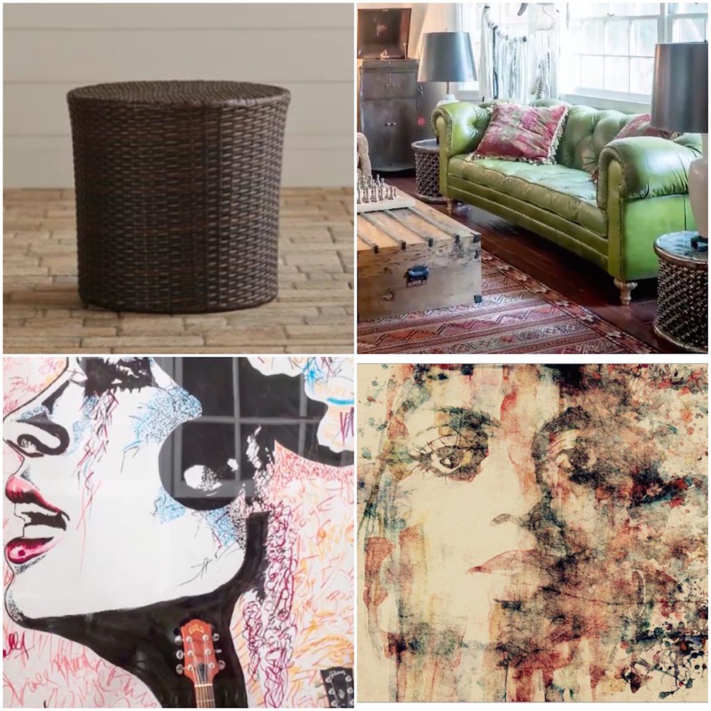Evan Ross and Ashlee Simpson-Ross' home decor
