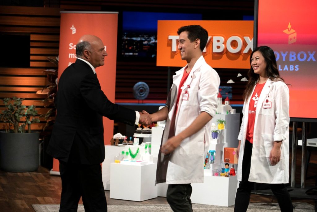 Jenn Chin and Ben Baltes from Toybox Labs on Shark Tank