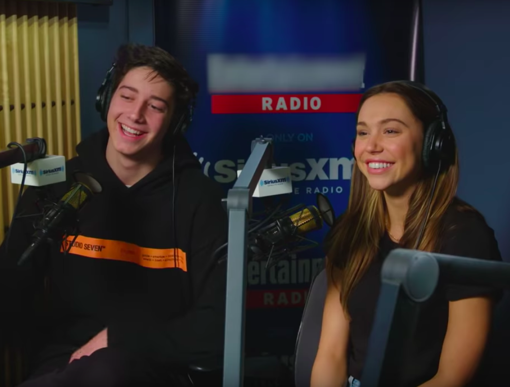 Milo Manheim and Alexis Ren