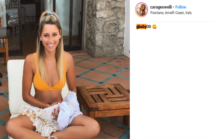Cara Geswelli on the Amalfi Coast