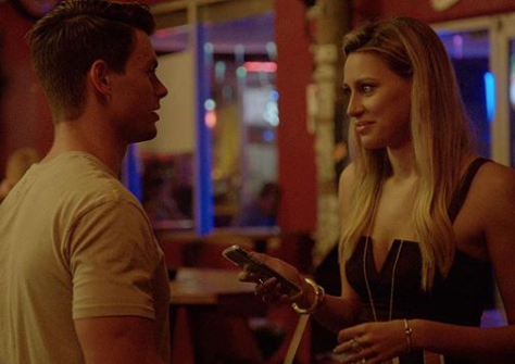 Cara Geswelli and Garrett Miller on Siesta Key Season 2