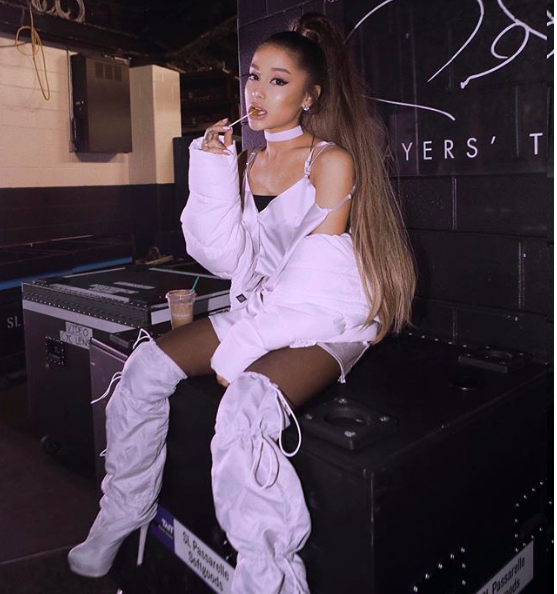 Ariana Grande in Boston 2019