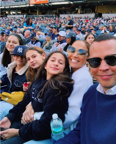 Alex Rodriguez, Jennifer Lopez,