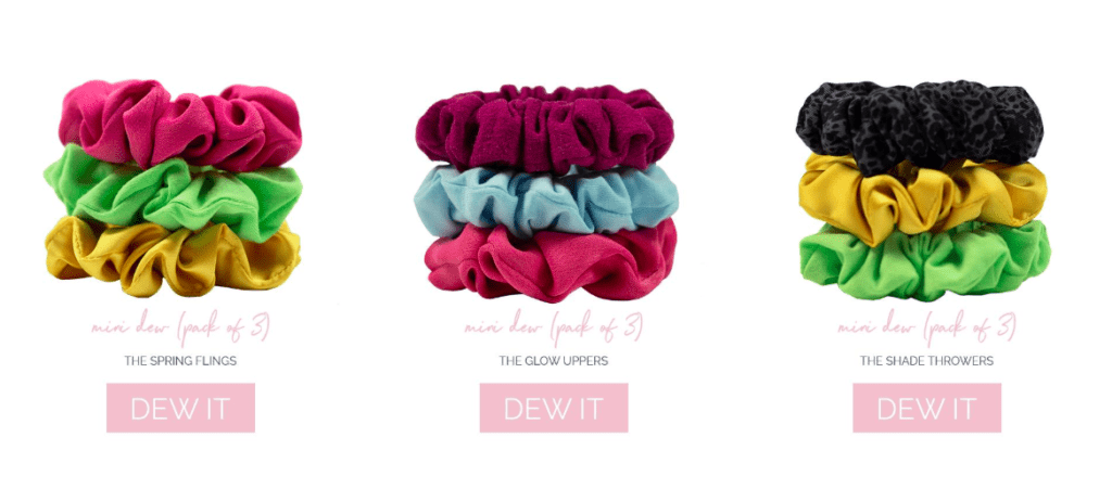Kaitlyn Bristowe, Dew scrunchies,