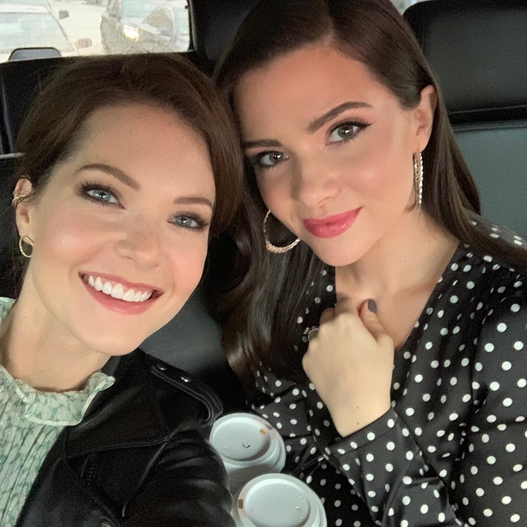 Meghann Fahy and Katie Stevens from 'The Bold Type'