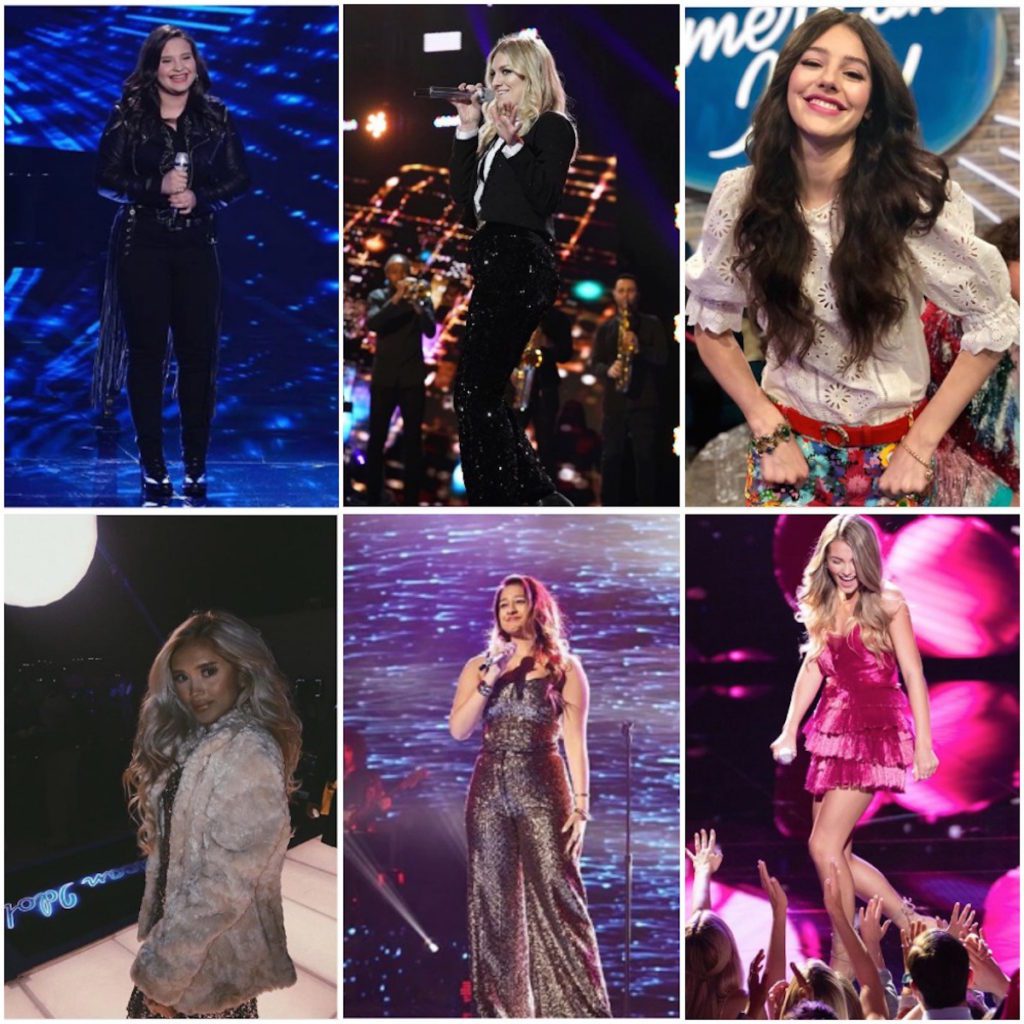 "American Idol" Top 14 Girls