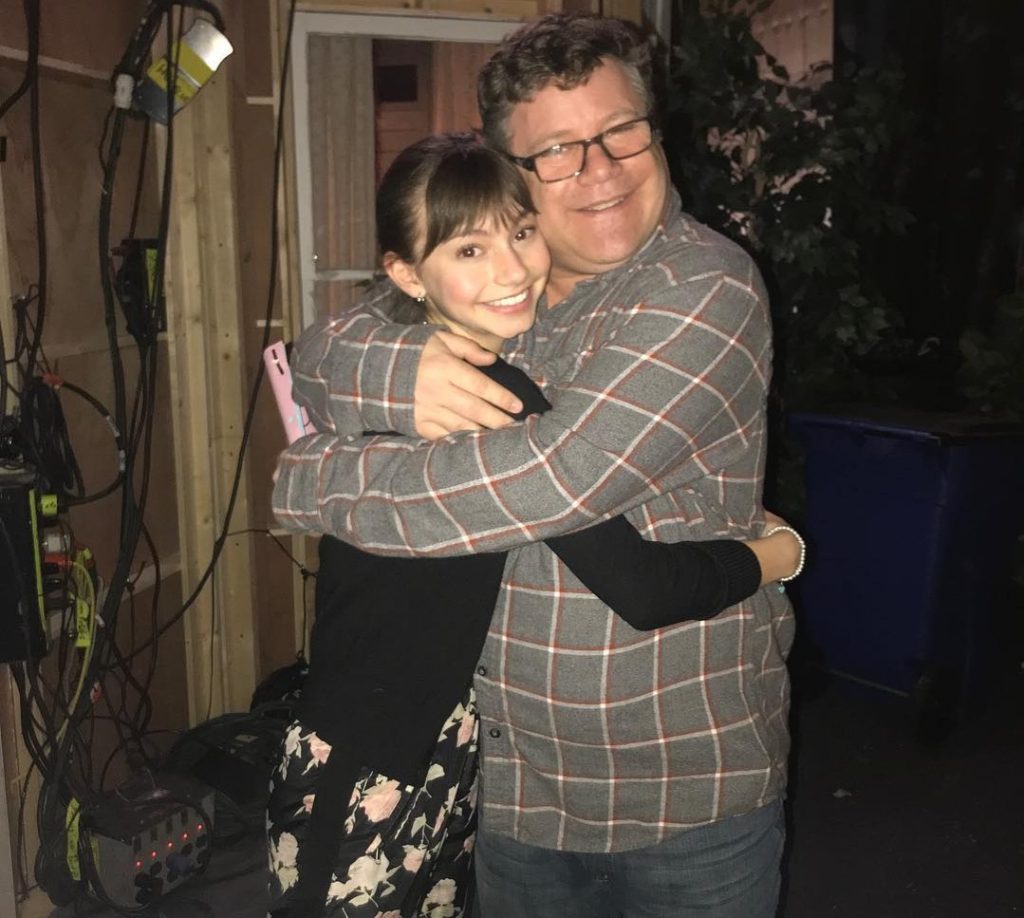 Sean Astin and Lauren Donzis from 'No Good Nick.'