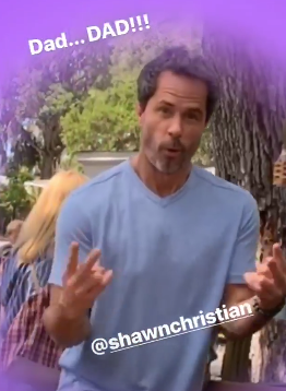 Shawn Christian behind the scenes of 'Love in the Sun'