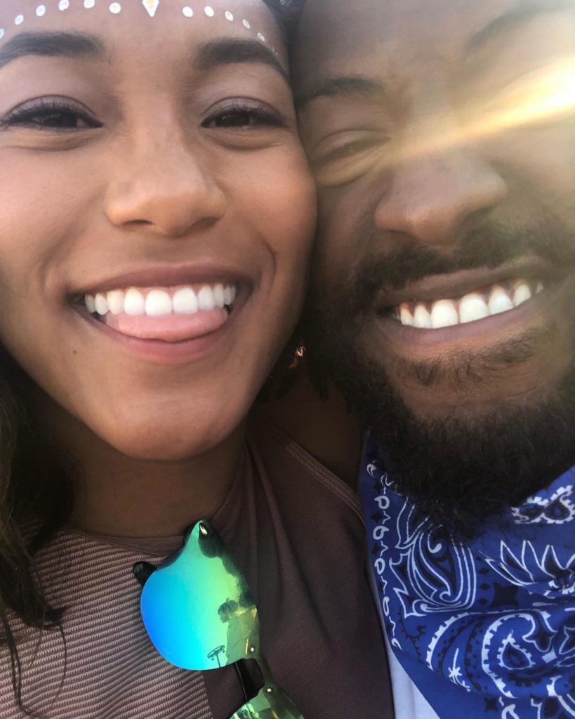Sydney Park and Nat Berhe at Coachella 2019