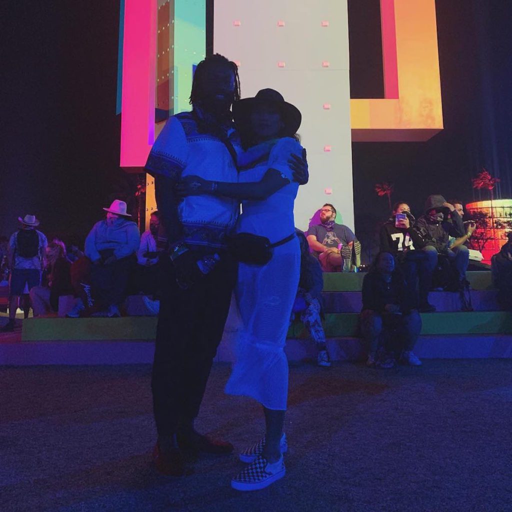 Sydney Park and Nat Berhe at Coachella 2019