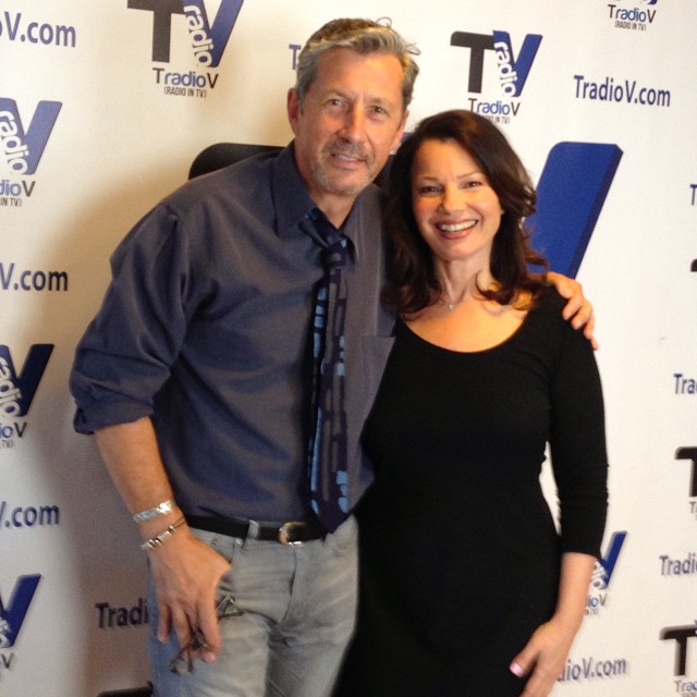Charles Shaughnessy and Fran Drescher in 2014