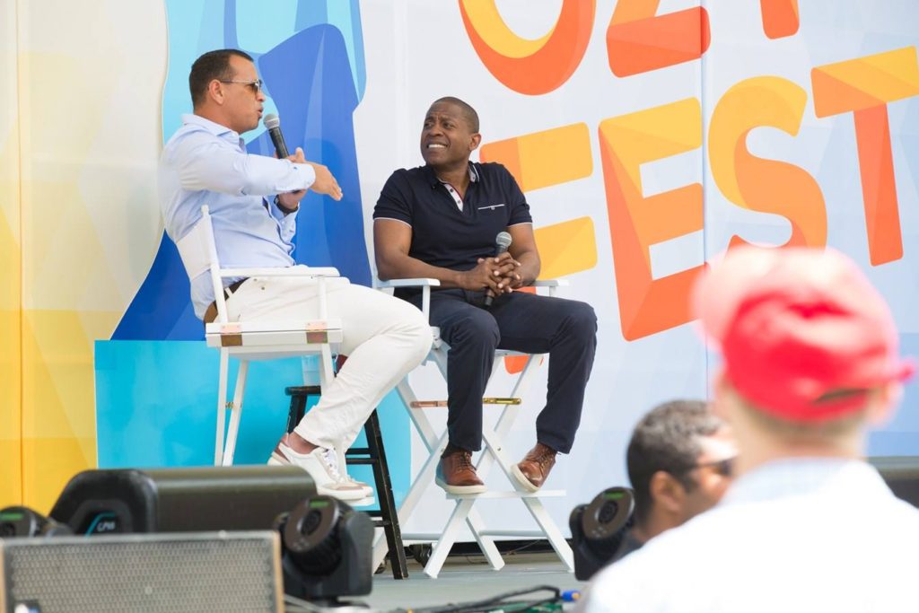Alex Rodriguez, Carlos Watson, OZY Fest