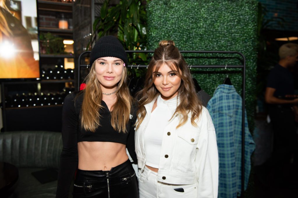 Cambria Schroder and Olivia Jade at the Princess Polly Launch Party on November 30, 2018