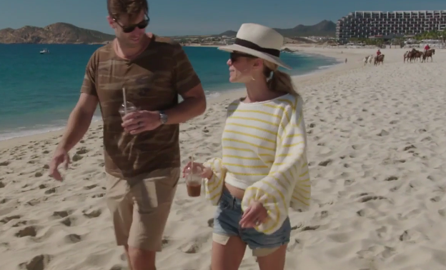 Kristin and Jay Cutler in Cabo