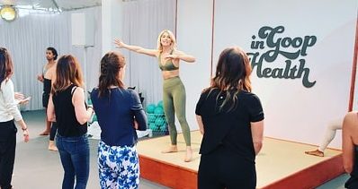 Julianne Hough Leads Dance Class for Gwyneth Paltrow’s In Goop Health Summit