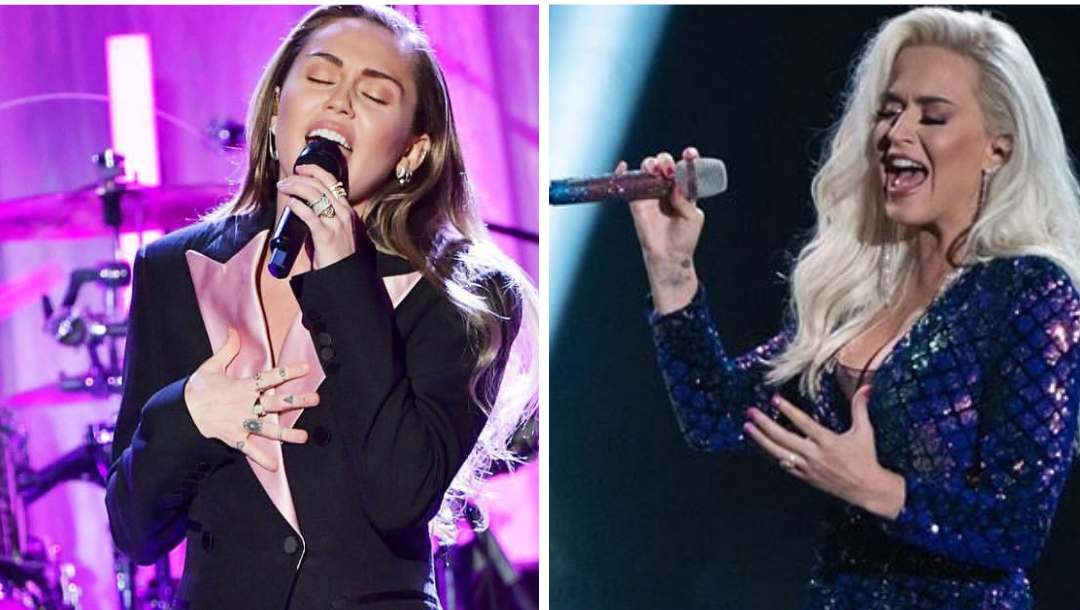 Katy Perry, Miley Cyrus,