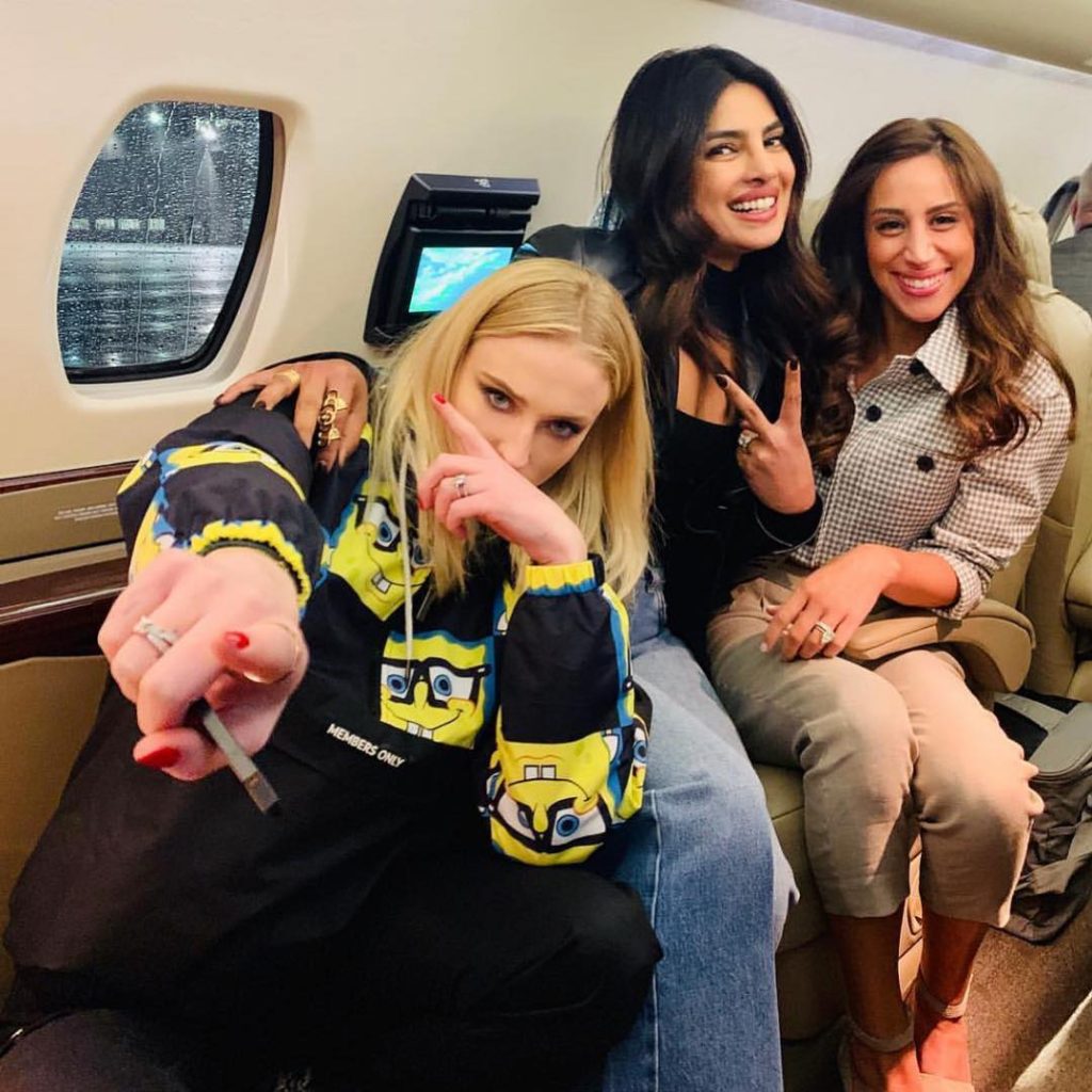 Sophie Turner, Danielle Jonas, Priyanka Chopra,