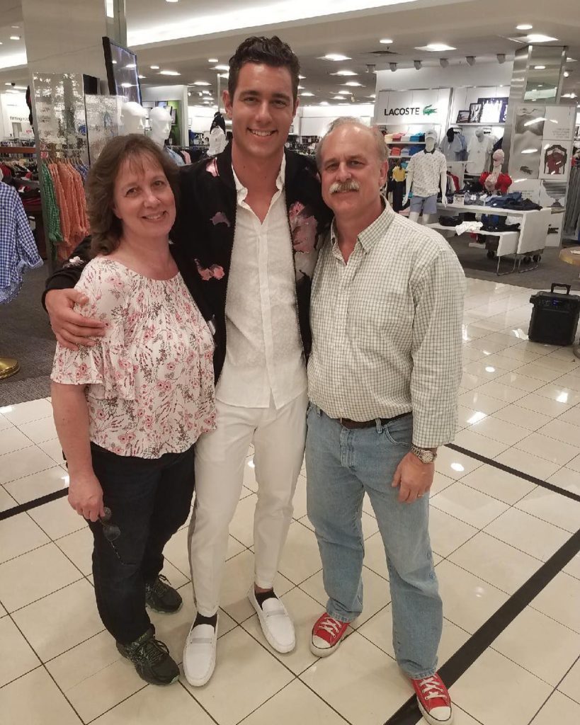 David Bart and his parents