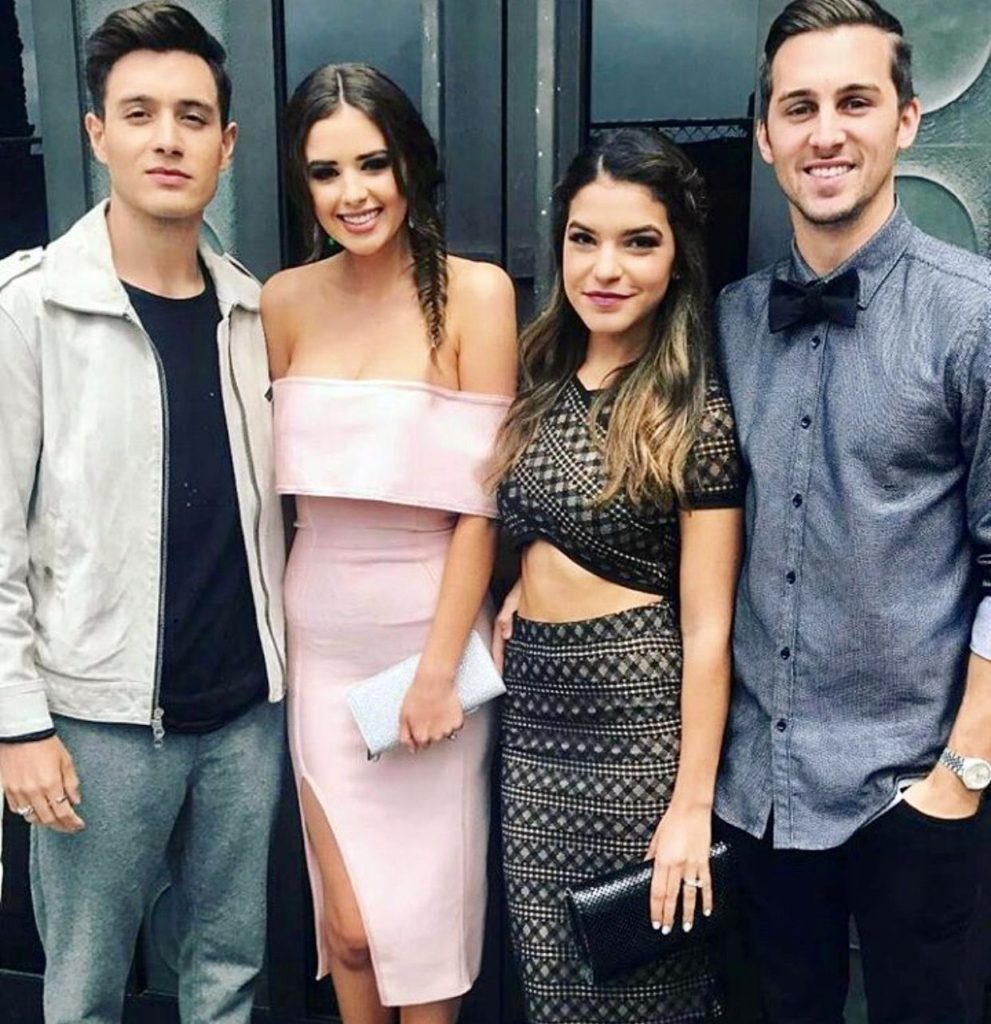 Gabriel, Jess Conte with Lexy and Cody Johns