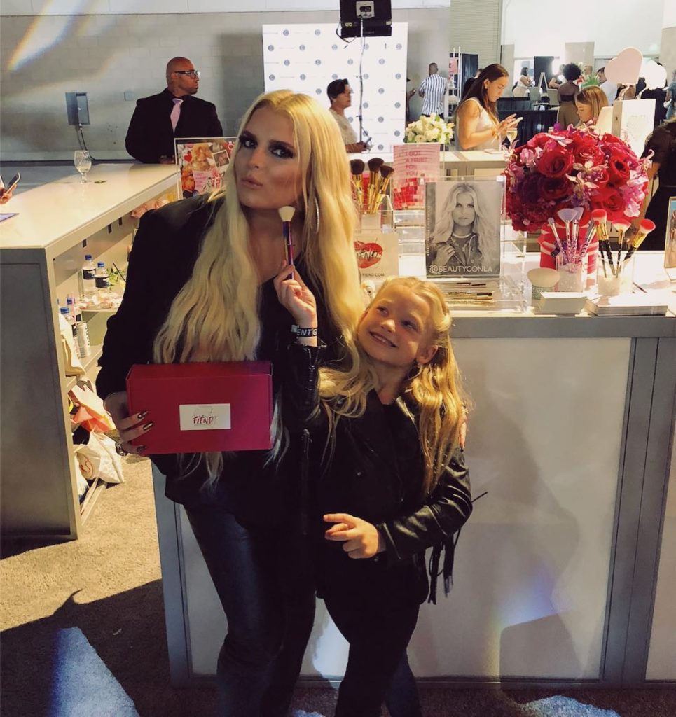 Jessica Simpson and Daughter Maxwell Drew